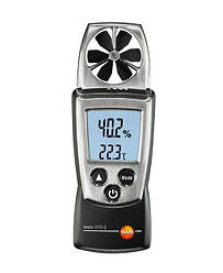 Анемометр – термогігрометр Testo 410-2 (0,4...20 м/с; -10...+50 °C; 0...100 %) Німеччина