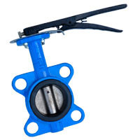 Засувка Батерфляй Pingyilu (Китай) Ду 200 нержавіючий диск