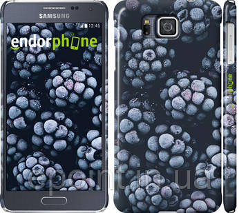 Чохол на Samsung Galaxy Alpha G850F Морозна ожина "2744c-65", фото 1