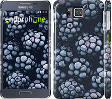 Чохол на Samsung Galaxy Alpha G850F Морозна ожина "2744c-65"