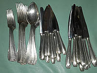 Набір столових приборів 51 предмет Ложки,вілки, підніжки Rostfrei Німеччина