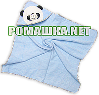 Детское махровое уголок-полотенце для новорожденных после купания, 85х85 см, 100% хлопок 3202 2