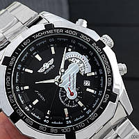 Чоловічий годинник Winner 340 Silver-Black