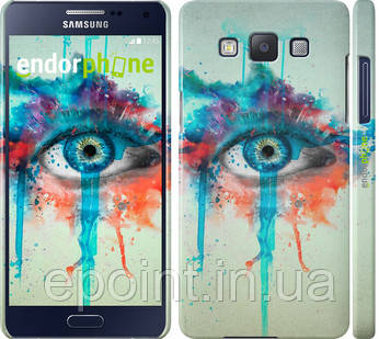 Чехол на Samsung Galaxy A5 A500H Minimalistic Eyes "2866c-73"