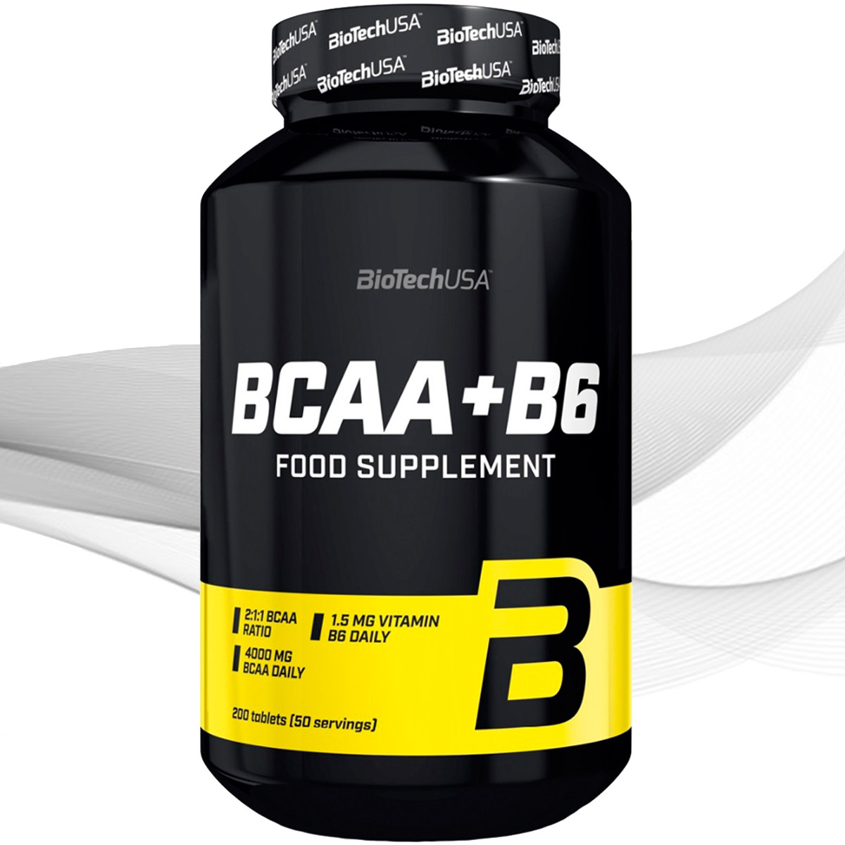 Амінокислоти БЦАА BioTech BCAA+B6 200 tableland sangre grande