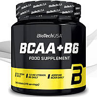 Амінокислоти БЦАА BioTech BCAA+B6 340 tabl