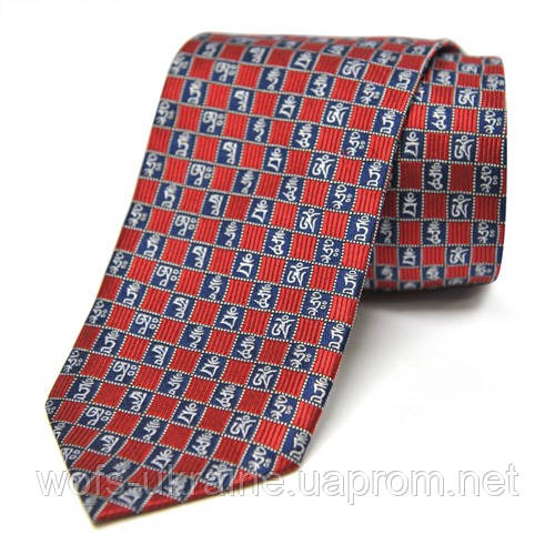 Шовкова краватка з мантрами
