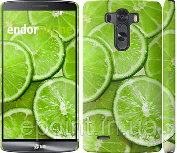 Чехол на LG G3 D855 Лайм "2742c-47", фото 1
