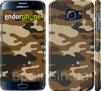 Чохол на Samsung Galaxy S6 G920 Камуфляж v2 "1096c-80", фото 1