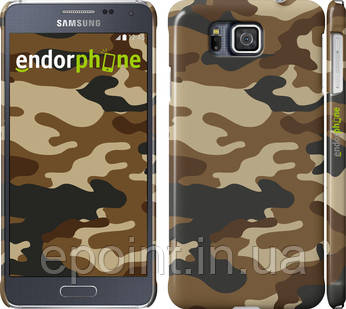 Чохол на Samsung Galaxy Alpha G850F Камуфляж v2 "1096c-65"