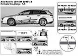 Молдинги на двері для Alfa Romeo 159SW 2005-2012, фото 6