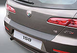 Пластикова захисна накладка на задній бампер для Alfa Romeo 159 SW 2006-2011, фото 2