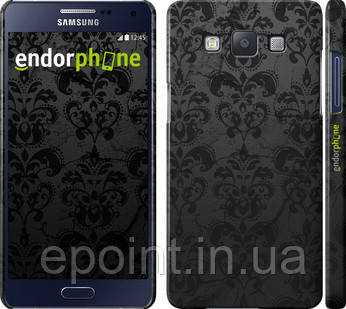 Чохол на Samsung Galaxy A5 A500H візерунок чорний "1612c-73"
