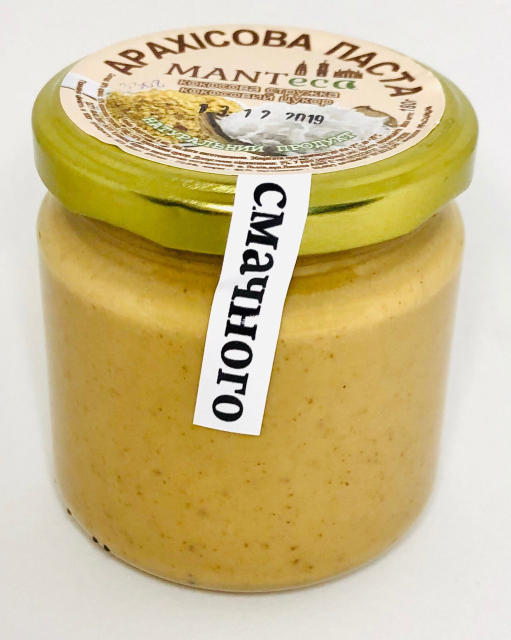 Арахісова паста з кокосом, 180г, Manteca