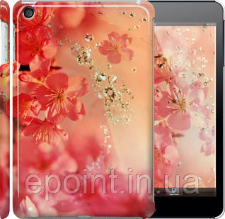 Чохол на iPad mini 3 Рожеві квіти "2461c-54"