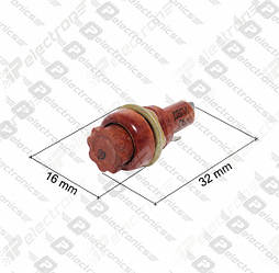 ДВП4-1 Тримач карболітовий вставки плавкої (для ВП1-1)