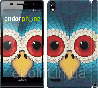 Чехол на Huawei Ascend P6 Сова "1068c-39", фото 1