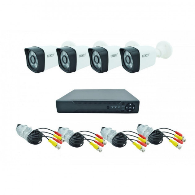 Набір реєстратор DVR 4-канальний і 4 камери ABX HD Camera Kit