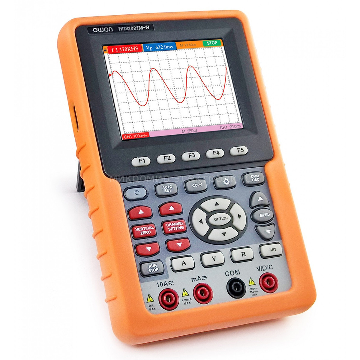 Портативний осцилограф OWON HDS2061M-N +DMM, 60 МГц, 1 канал, 500 МВ/с. З ПДВ +20%