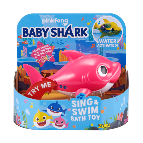 Інтерактивна іграшка для ванни Акула Мама Mommy Shark Robo Alive серії "Junior" Zuru 25282P