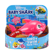 Інтерактивна іграшка для ванни Акула Мама Mommy Shark Robo Alive серії "Junior" Zuru 25282P
