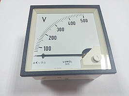 Аналоговий вольтметр LUMEL EA 19N E615 500V. Польща