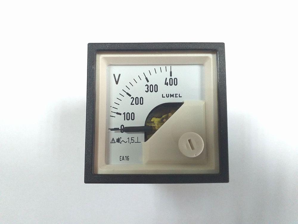 Аналоговий вольтметр LUMEL EA16N E614 400V Польща