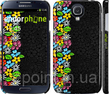 Чохол на Samsung Galaxy S4 i9500 квітковий орнамент "2390c-13"