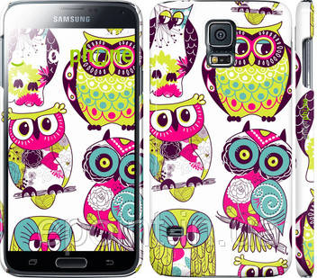 Чохол на Samsung Galaxy S5 g900h Сови "1805c-24"