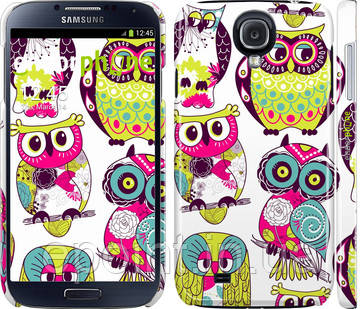 Чехол на Samsung Galaxy S4 i9500 Совы "1805c-13", фото 1