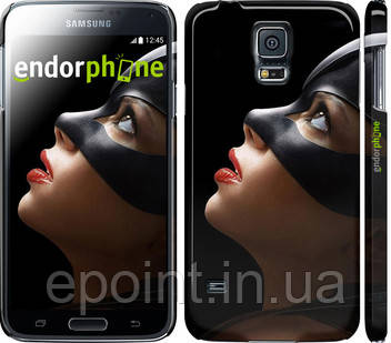 Чохол на Samsung Galaxy S5 g900h Жінка кішка "2943c-24"