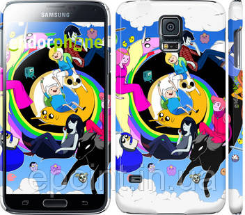 Чехол на Samsung Galaxy S5 g900h Adventure time. v3 "2455c-24"