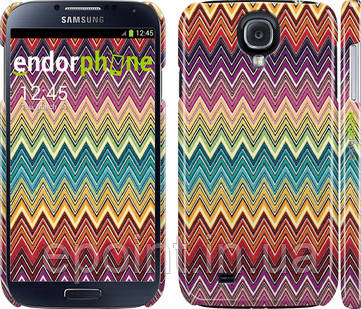 Чехол на Samsung Galaxy S4 i9500 Шеврон v4 "1059c-13"