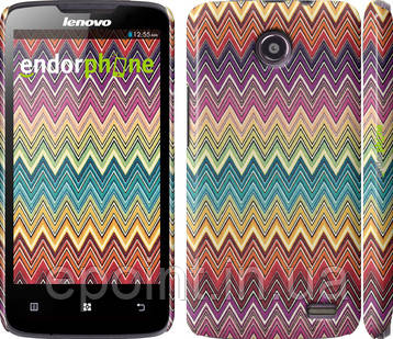 Дизайнерський варіант, чохол накладка для Lenovo A820 шеврон v4 , фото 1