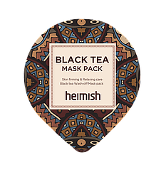 Тонізувальна маска для обличчя з чорним чаєм HEIMISH Black Tea Mask Pack, 7 мл