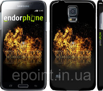 Чехол на Samsung Galaxy S5 g900h World of tanks. Logo "635c-24"