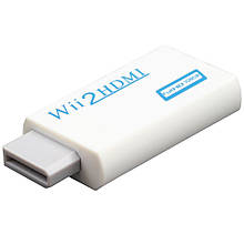 Wii - HDMI адаптер, конвертер відео + аудіо, 1080P