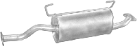 Глушитель Хюндай Н-100 (Hyundai H-100) 2.4 07/93 -02 (10.50) Polmostrow алюминизированный