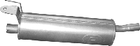 Глушник Мерседес Р-Клас (Mercedes G-Class) 3.0/2.3/2.4/2.5/3.0 D 79-00 (13.06) Polmostrow алюминизированный