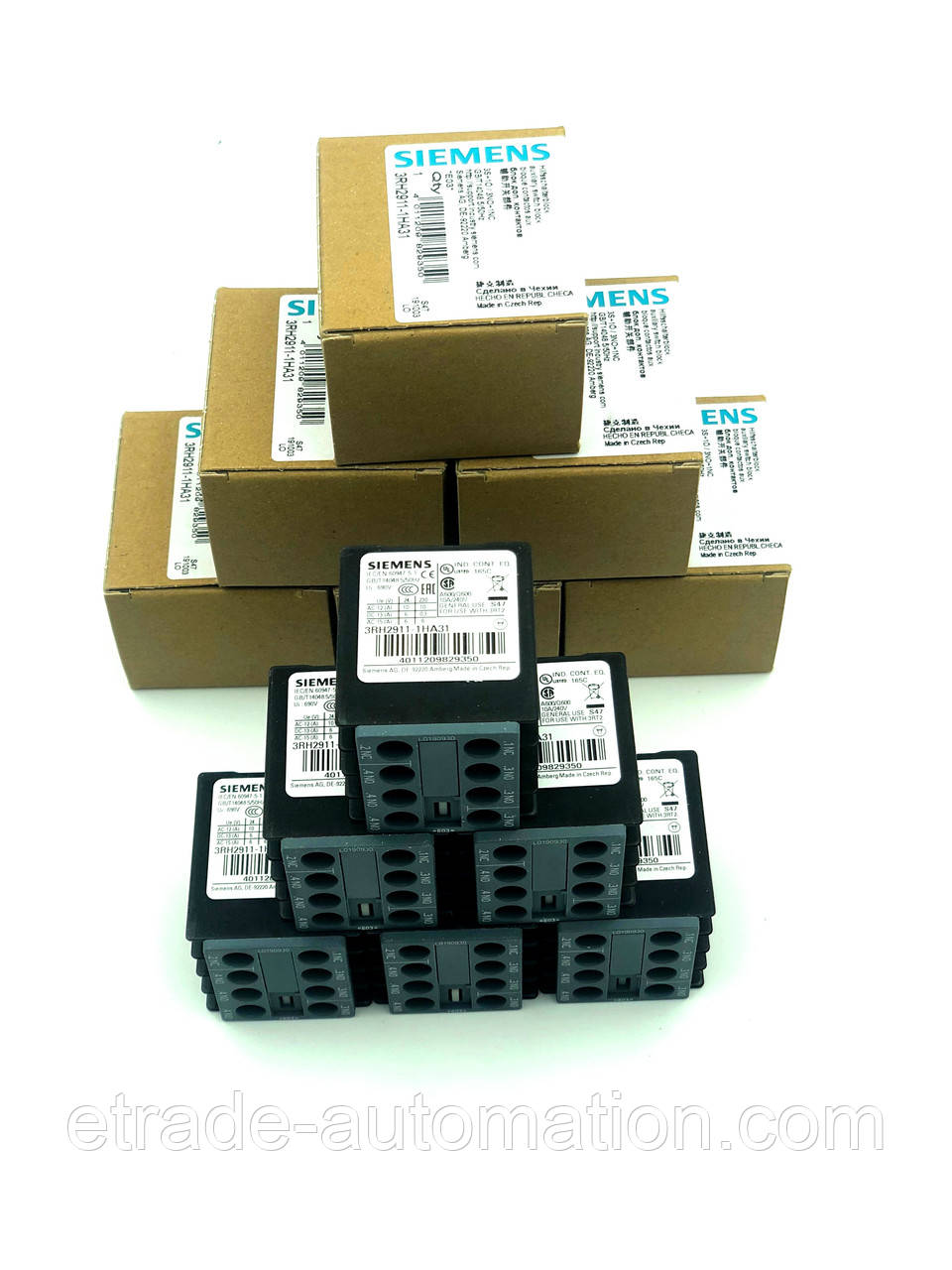 Контактори Siemens 3RH2911-1HA31
