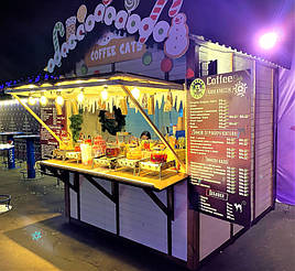 Компания "Промконтракт" изготовила и поставила в Киев на ВДНХ торговые киоски и павильоны для сезонного развлекательного парка «Зимова країна... 23