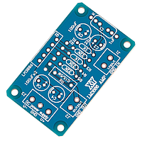 Порожня плата для складання підсилювача на базі LM3886. PCB - друкована плата