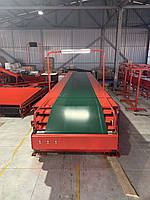 Телескопічний розсувний конвеєр / Telescopic sliding conveyor