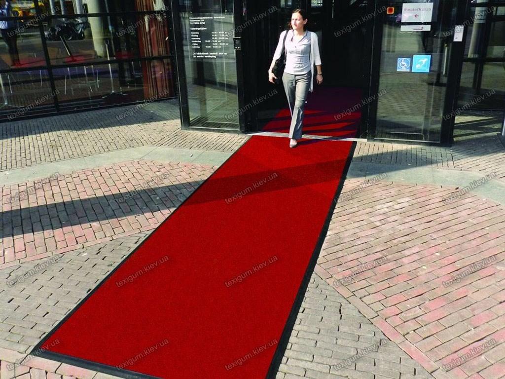 Доріжка брудозахисна Еліт червона, довжина будь-яка