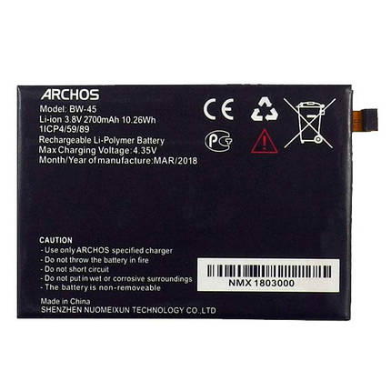 Акумулятор BW-45 Archos 55 Cobalt Plus, фото 2