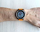 Смарт-годинник Garmin 5 Plus Sapphire, Titanium with Solar Flare Orange Band титановий з оранжевим ремінцем, фото 8