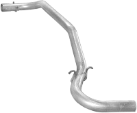 Труба конечная Ситроен С25Д (Citroen C25D) / Фиат Дукато (Fiat Ducato) / Пежо Ж5 (Peugeot J5) 1.9TD 2.5TD