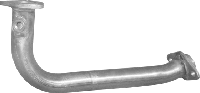 Труба приемная Мазда 626 (Mazda 626) 2.0i -16V 97-04 (12.207) Polmostrow алюминизированный