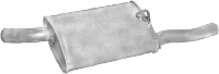 Глушитель Форд Эскорт (Ford Escort) 1.6i 89-90 (08.15) Polmostrow алюминизированный