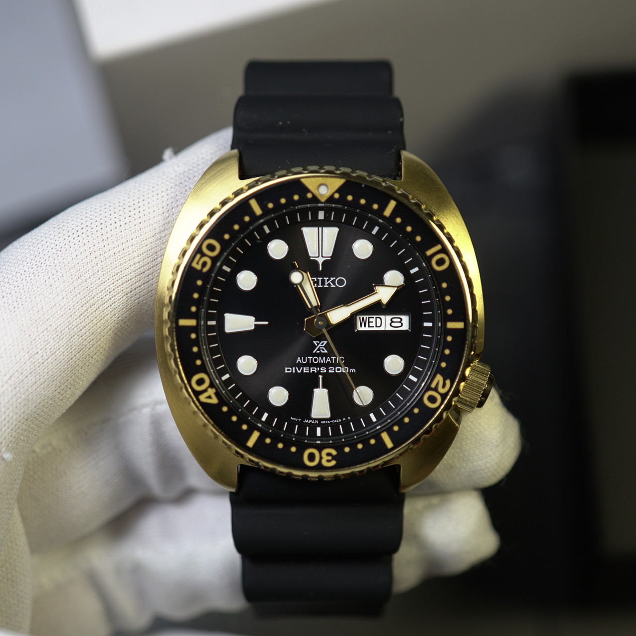 Seiko SRPC44 Gold Turtle Prospex Diver Automatic